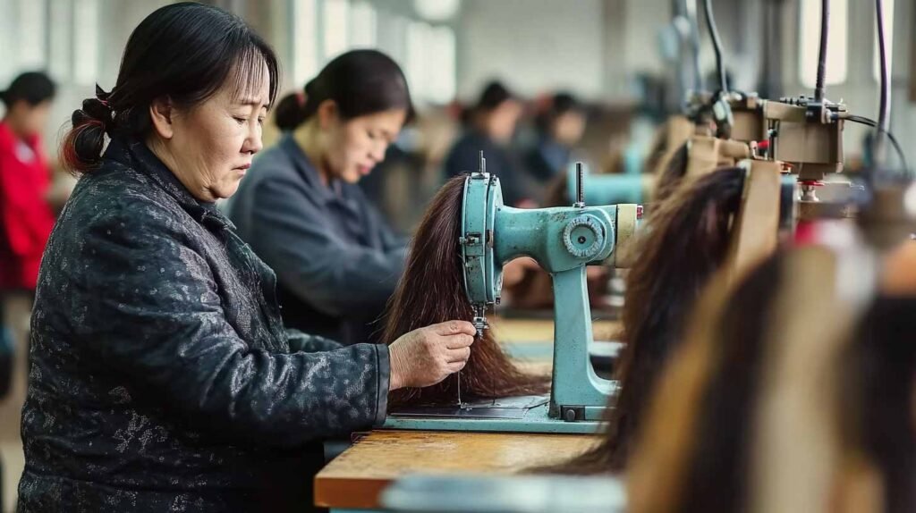human hair factory
