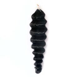 Loose Deep Wave Miracle Knots Feather Crochet Hair Extension Remy Hair